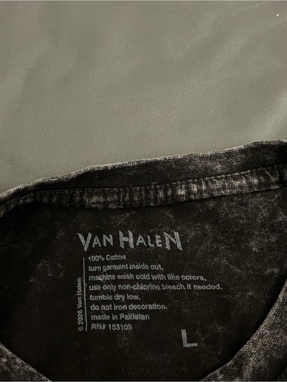Van Halen 1984 Tour of the World Concert Graphic double sided print t-shirt - Picture 3 of 5